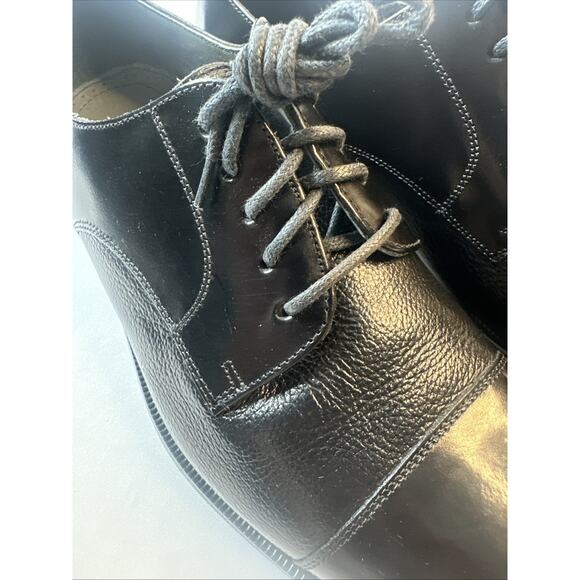 FLORSHEIM Shoes ~ Pebble Grain / Cap Toe ~ Men’s Size US 9 D Leather. LN main image 4